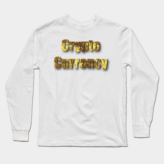 Cryptocurrency Long Sleeve T-Shirt by Almanzart